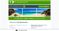 Desktop Screenshot of eaapartments.com